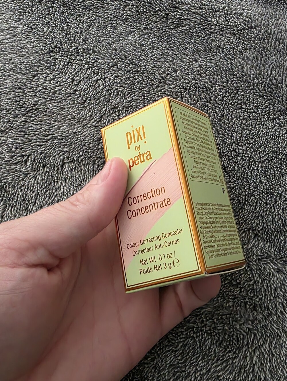 Pixi by Petra - Pink Peach Color Correct Concealer .1 oz - Brand New In Box